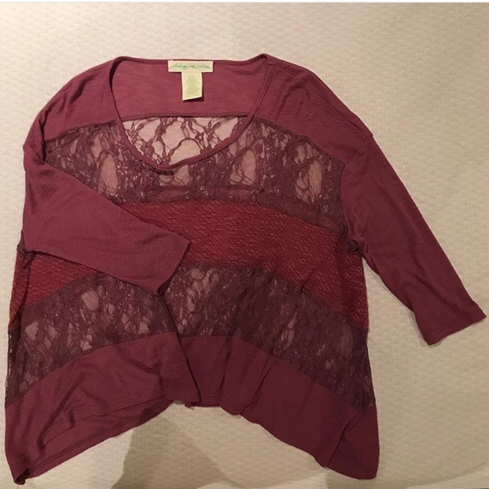 Urban Outfitters Long-sleeve chiffon blouse